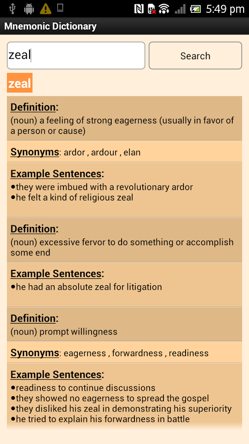 Mnemonic Dictionary截图4