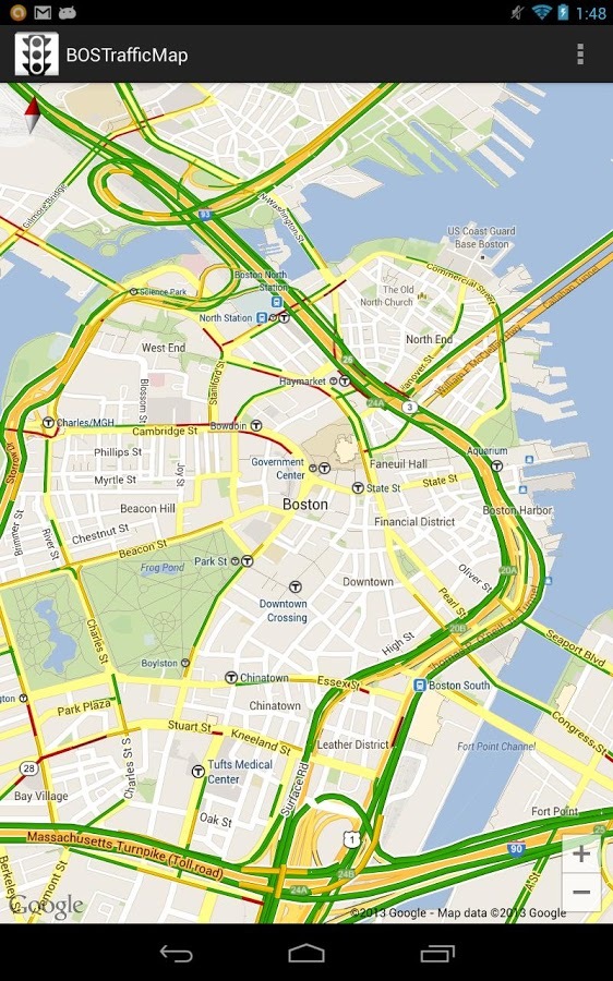 BOS Traffic Map截图1