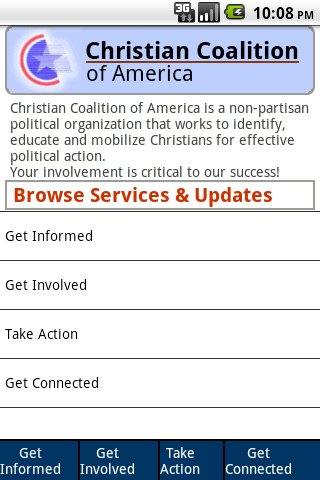 Christian Coalition Mobile截图1