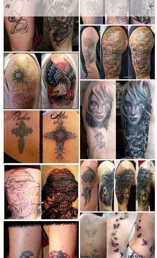 Cover Up Tattoos Idea截图2