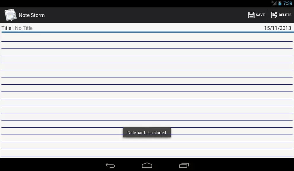 Note Storm截图1