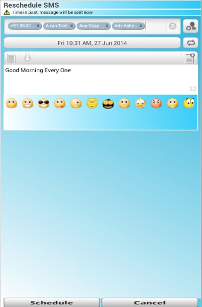 SMS Scheduler Swastik截图2