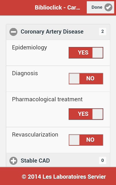 Biblioclick in Cardiology截图5