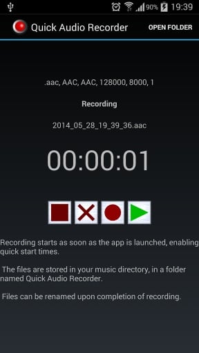 Quick Audio Recorder截图3