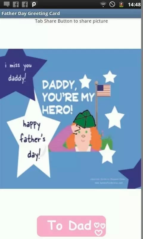 Father Day Greeting Card截图5