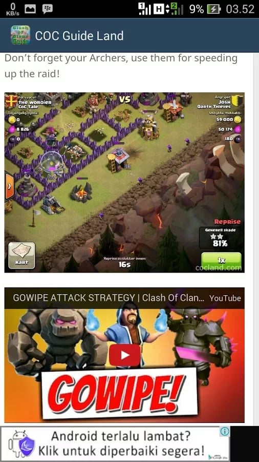 COC Guide Land截图1