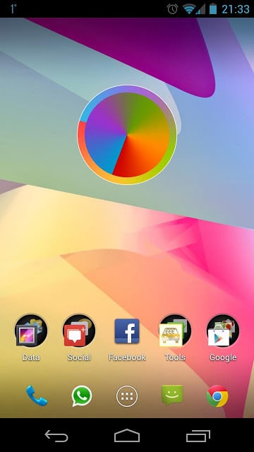 SDWATCH Colour Clock Widget HD截图1