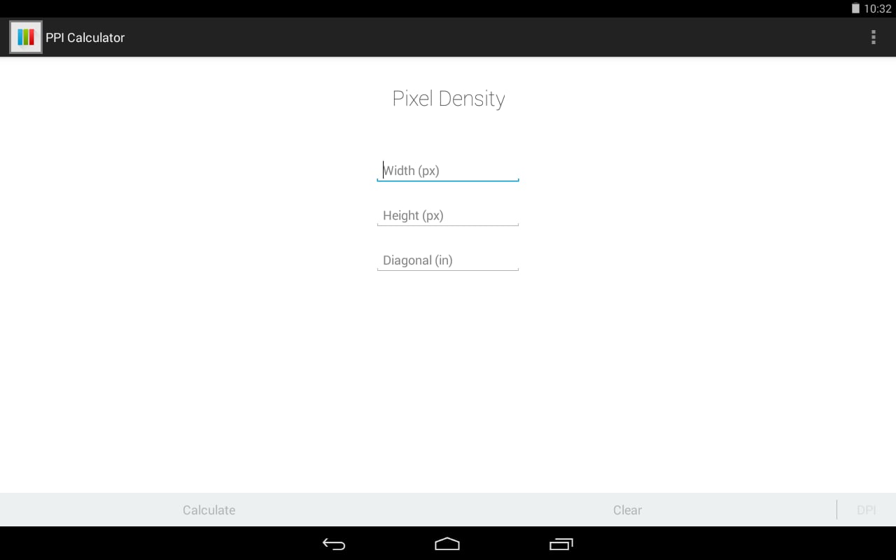 Pixels Per Inch Calculat...截图4