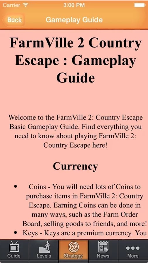 Guide for FarmVille 2截图7