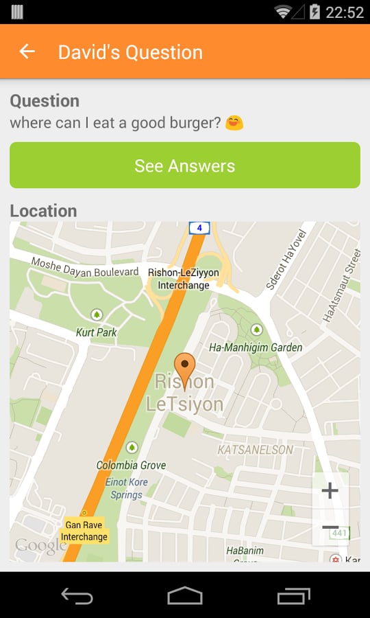 Ask On'Fly - Nearby Ques...截图2