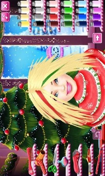 Christmas Barbie Hair Sa...截图