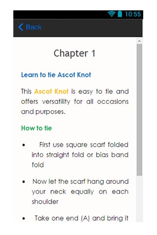 How To Tie A Scarf Guide截图1