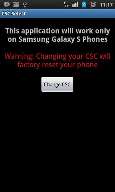 Samsung Galaxy S / S2 / S3 CSC截图3