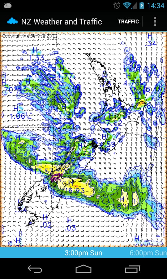 NZ Weather and Traffic截图6