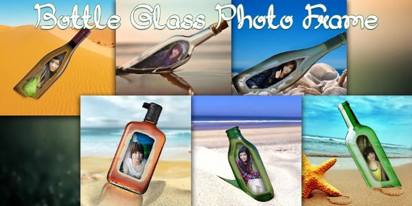 Bottle Glass Photo Frame截图3