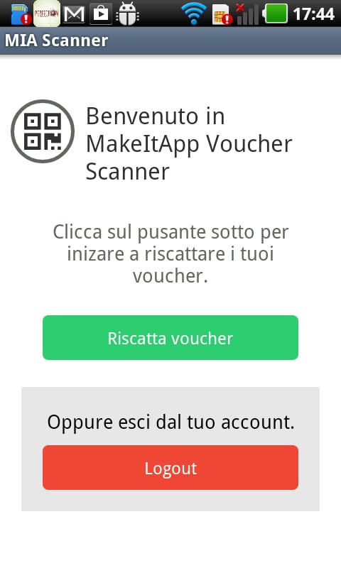 MakeItApp Voucher Scanne...截图2