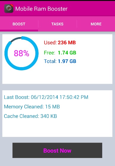 Mobile Ram Booster截图1