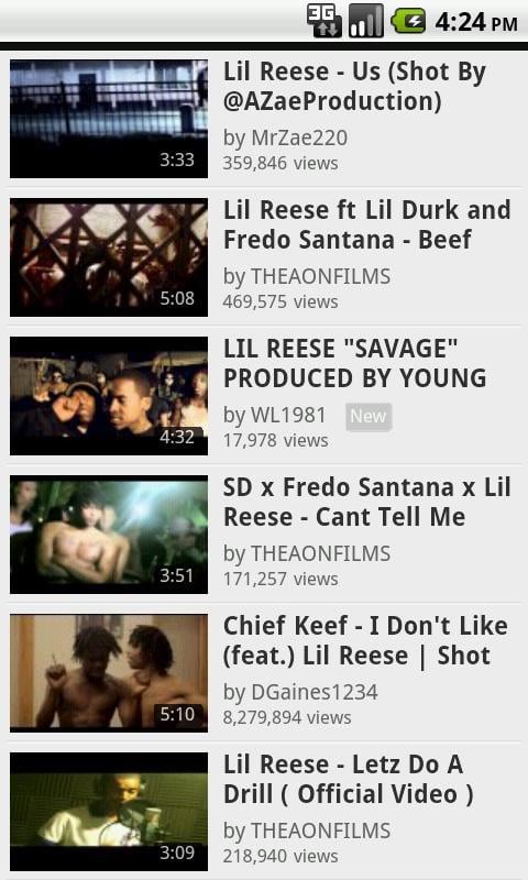 Lil Reese Fan App截图4