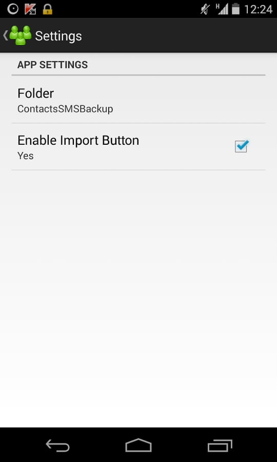 Contacts BackupRestore截图1