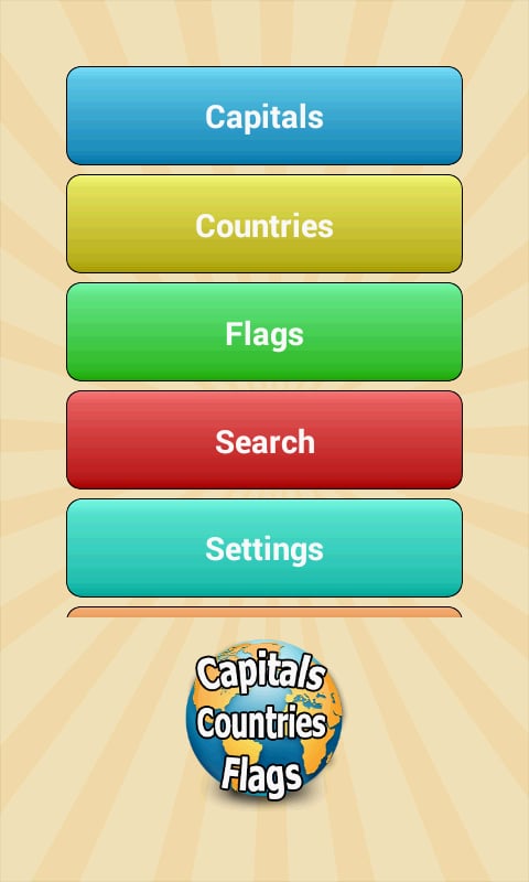 Capitals Countries Flags截图9