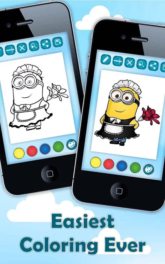 Coloring Pages Minions E...截图11