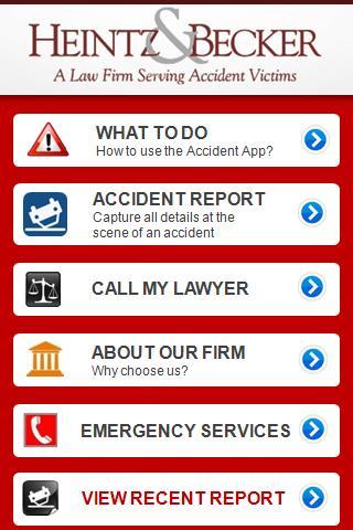 Accident App by Heintz Law截图2