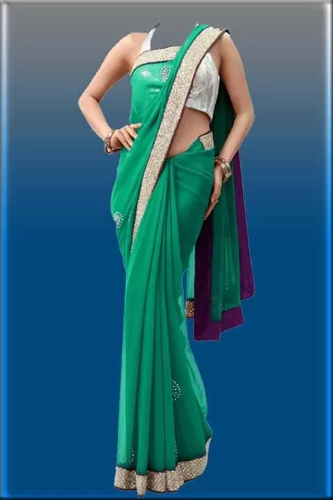 Woman Saree Suit Style截图2