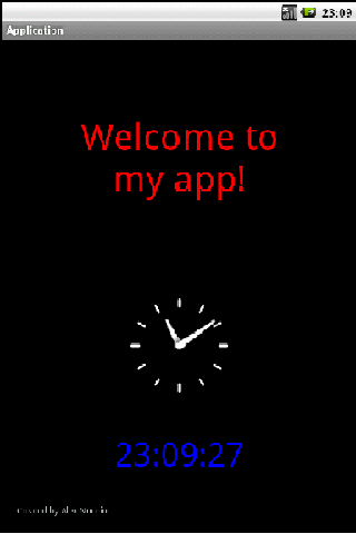 Clock App截图2