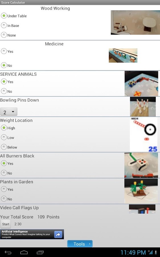 FLL Calculator S Solutions截图1