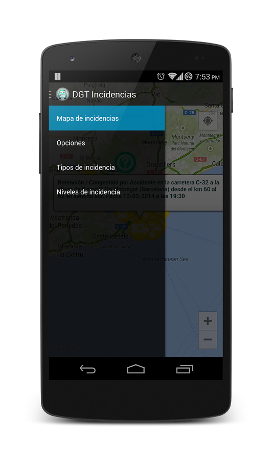 DGT Incidencias de trafico截图6