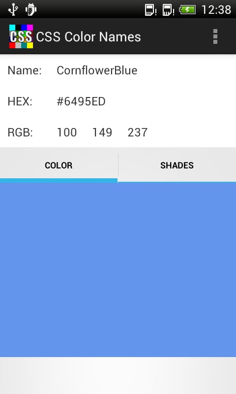 CSS Color Names截图1