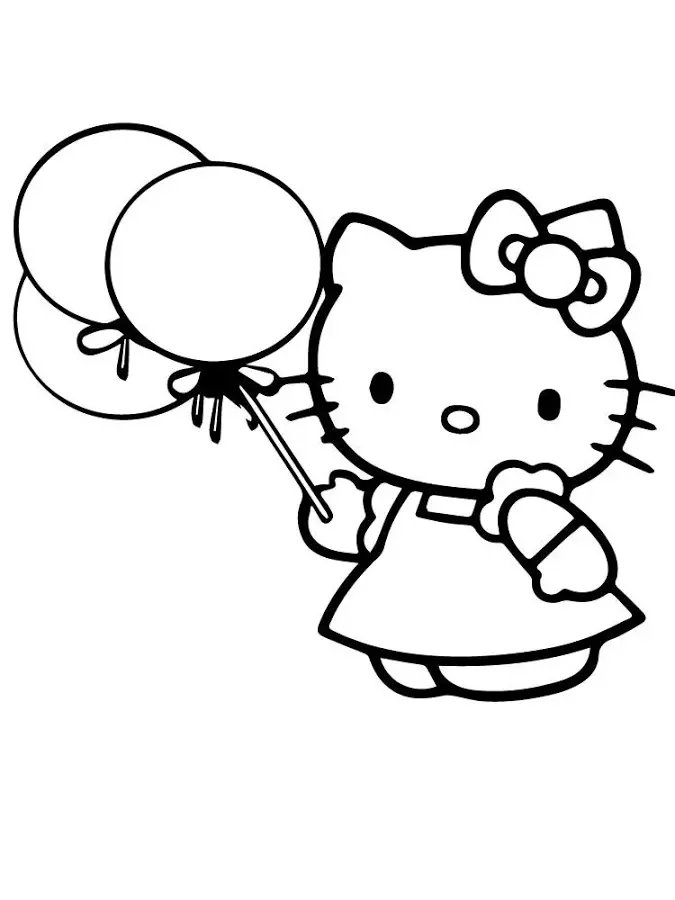 Kitty Coloring Hello Kid...截图1