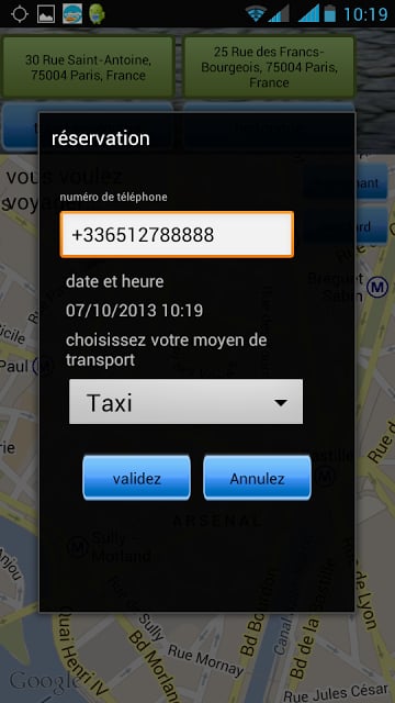 LOG TAXI PARIS截图4