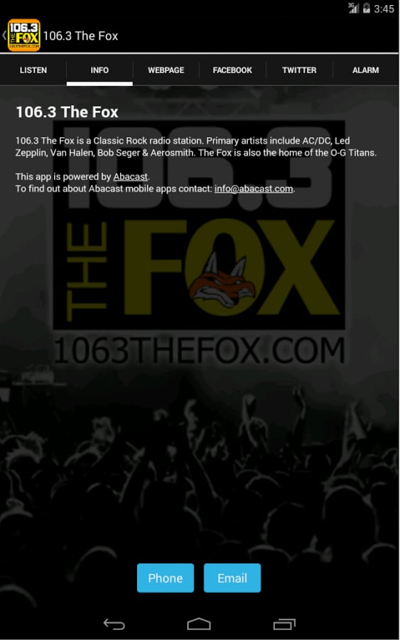 106.3 The Fox截图2