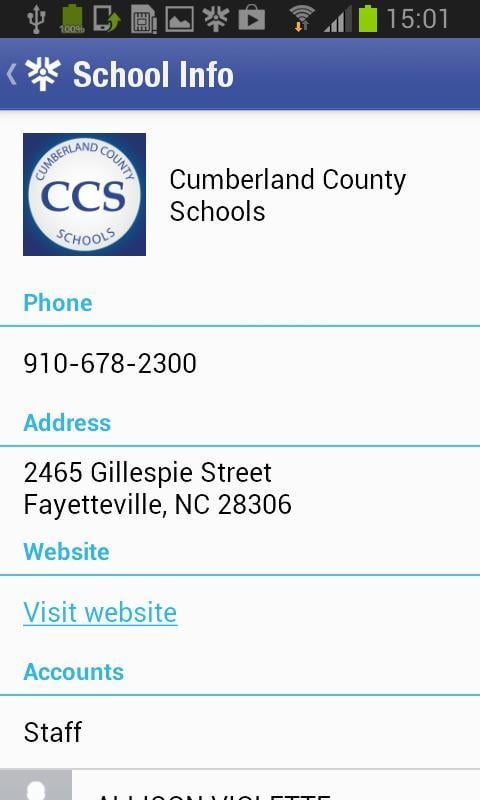 Cumberland County School...截图2