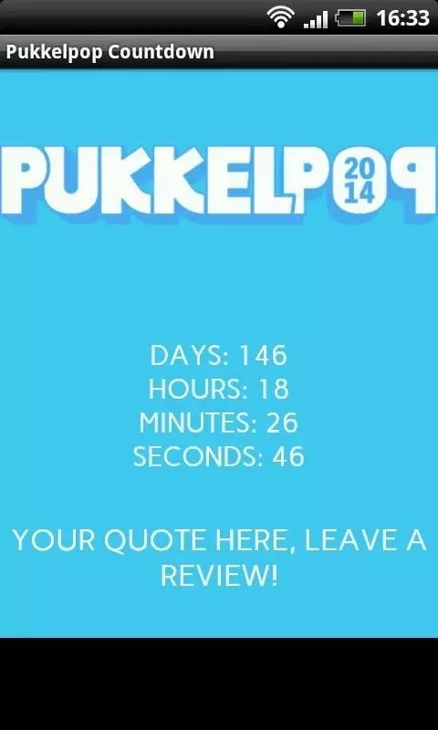 Pukkelpop 2014 Countdown截图2