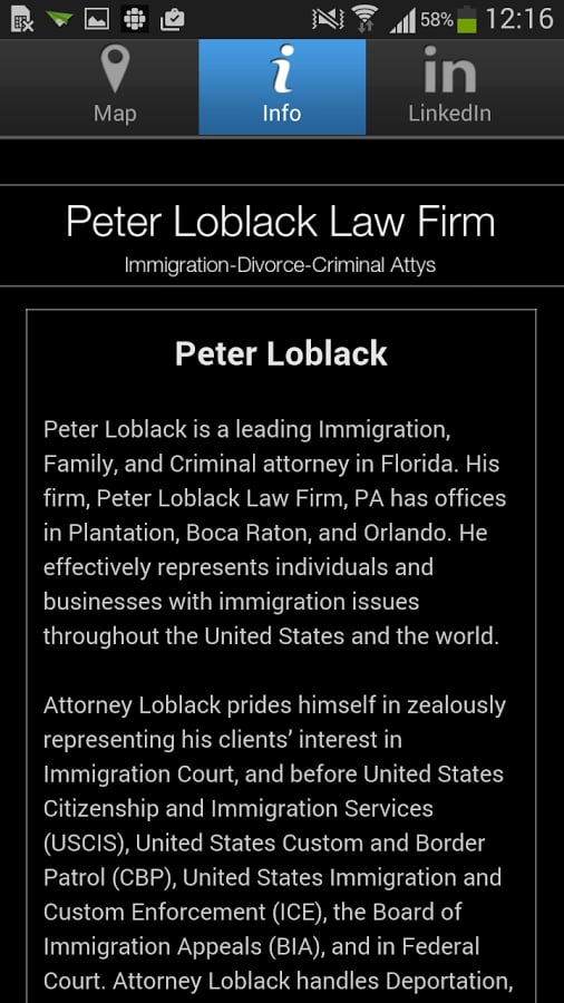 Peter Loblack Law Firm截图3