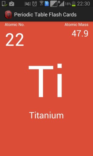 Periodic Table Flash Cards截图1