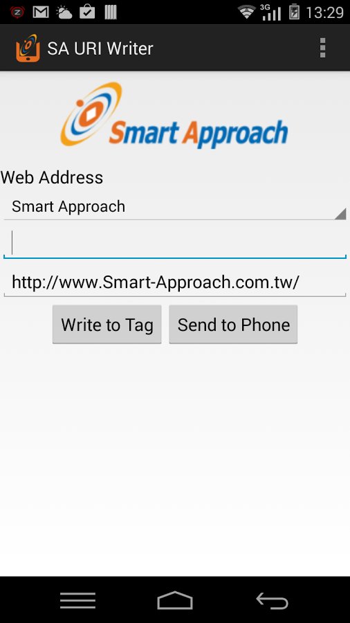SA NFC URI Writer截图3