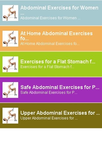 Ab workouts for women截图4