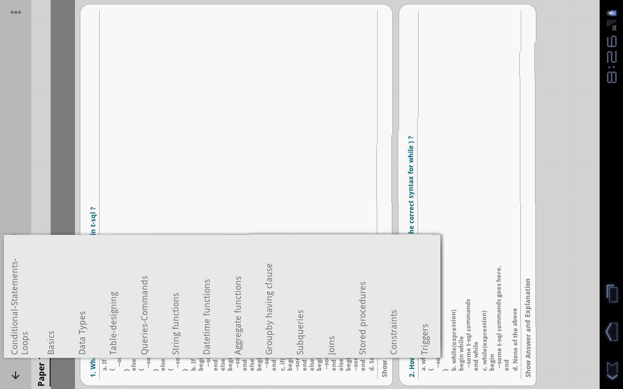 SQL Questions and SQL Qu...截图7