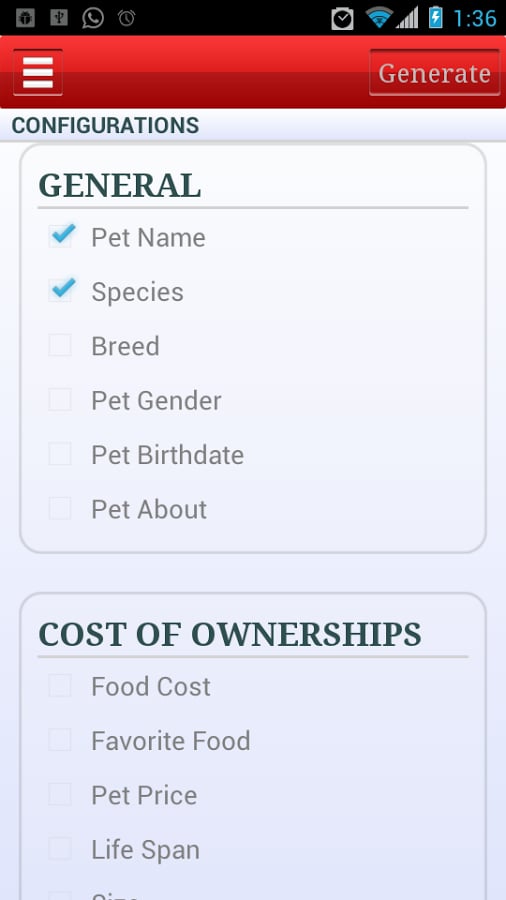 Pet Profile Free截图5