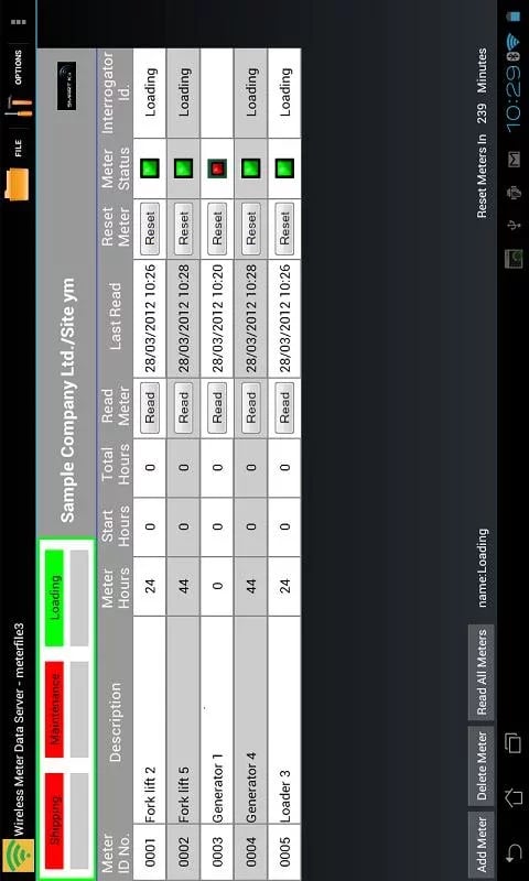 Wireless Meter Data Serv...截图2