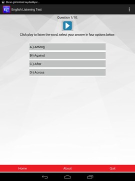 English Listening Test O...截图