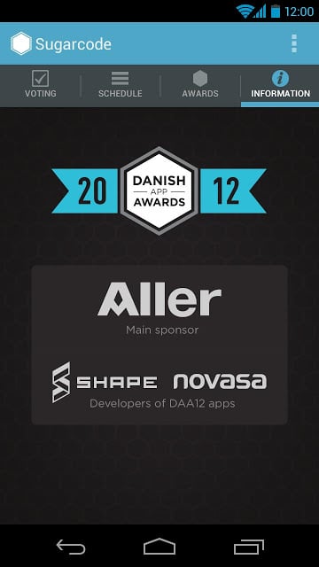 Sugarcode - Danish App Awards截图1