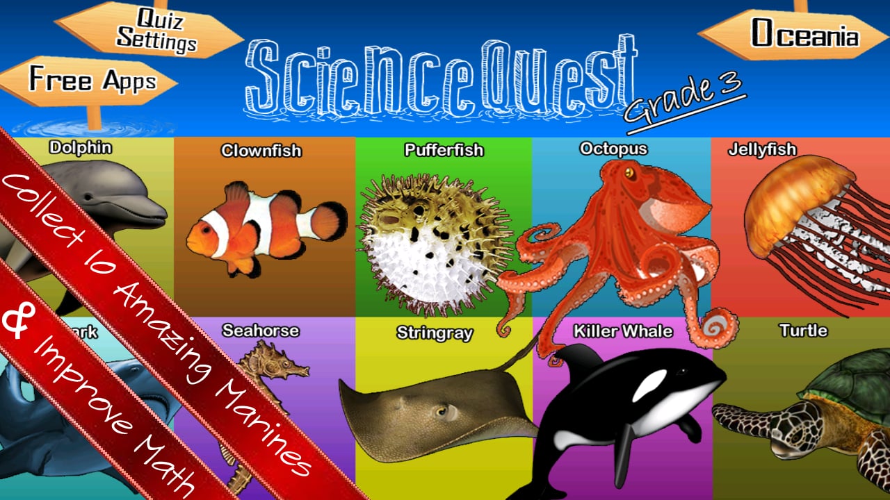 Science Quest Quiz Third...截图10