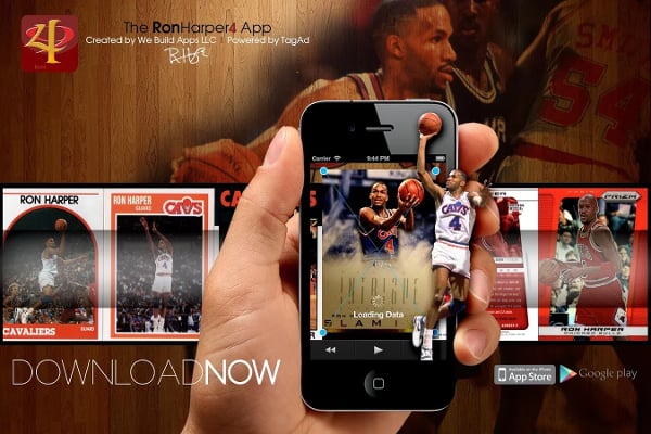 Ron Harper Trading Card截图1