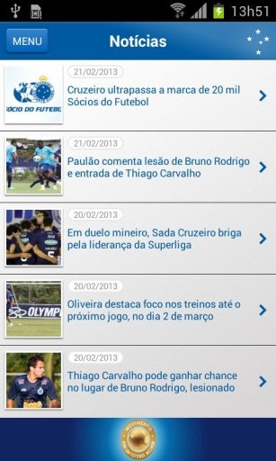 Cruzeiro Oficial截图5