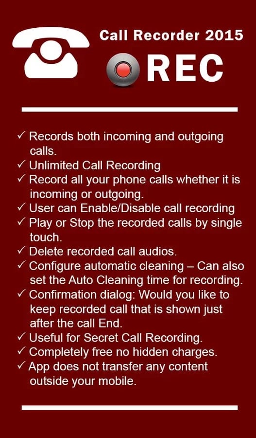 Call Recorder for BSNL截图2