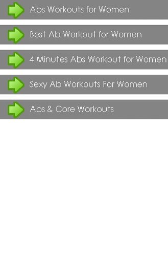 Ab workouts for women截图3